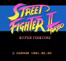 Image n° 4 - screenshots  : Street Fighter II Turbo - Hyper Fighting